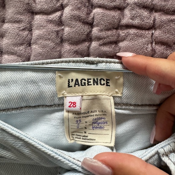 l'agence distressed jeans high rise jean - Picture 3 of 3